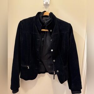 Elie Tahari Black Bomber Jacket size S